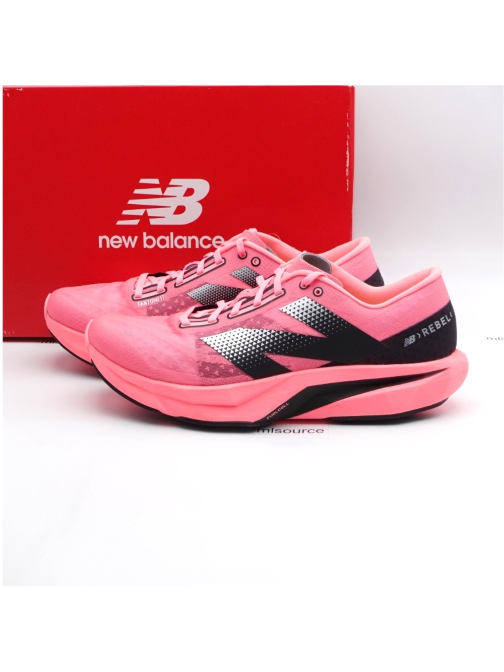 NEW New Balance Men's FuelCell Rebel v4 Running Shoes MFCXCP4 Ultra Pink/White
